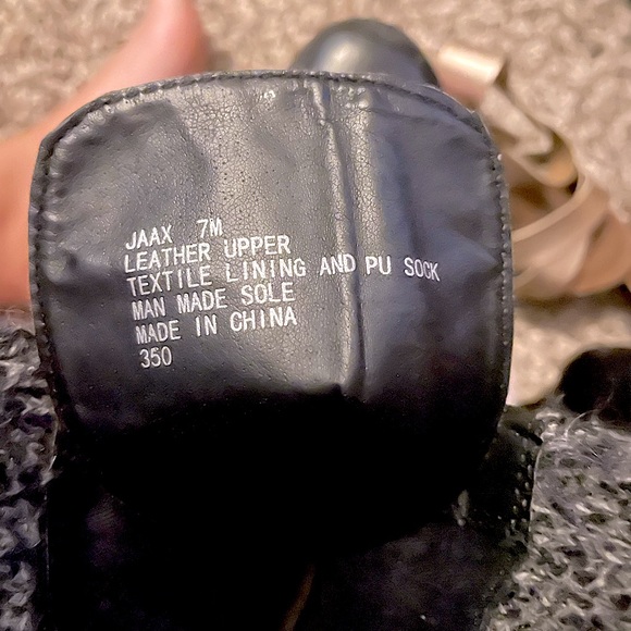 Leather combat boots - Picture 5 of 5